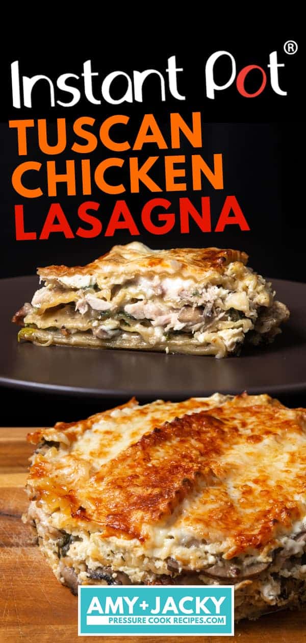 Instant Pot Chicken Lasagna | Pressure Cooker Chicken Lasagna | Instapot Chicken Lasagna | Lasagna Recipes | Instant Pot Tuscan Chicken | Instant Pot Pasta | Easy Instant Pot Recipes | Instant Pot Chicken Recipes  #instantpot #pressurecooker #chicken #easy #recipes