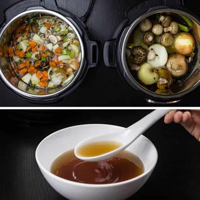 Pressure Cooker Vegetable Recipes: Instant Pot Vegetable Stock