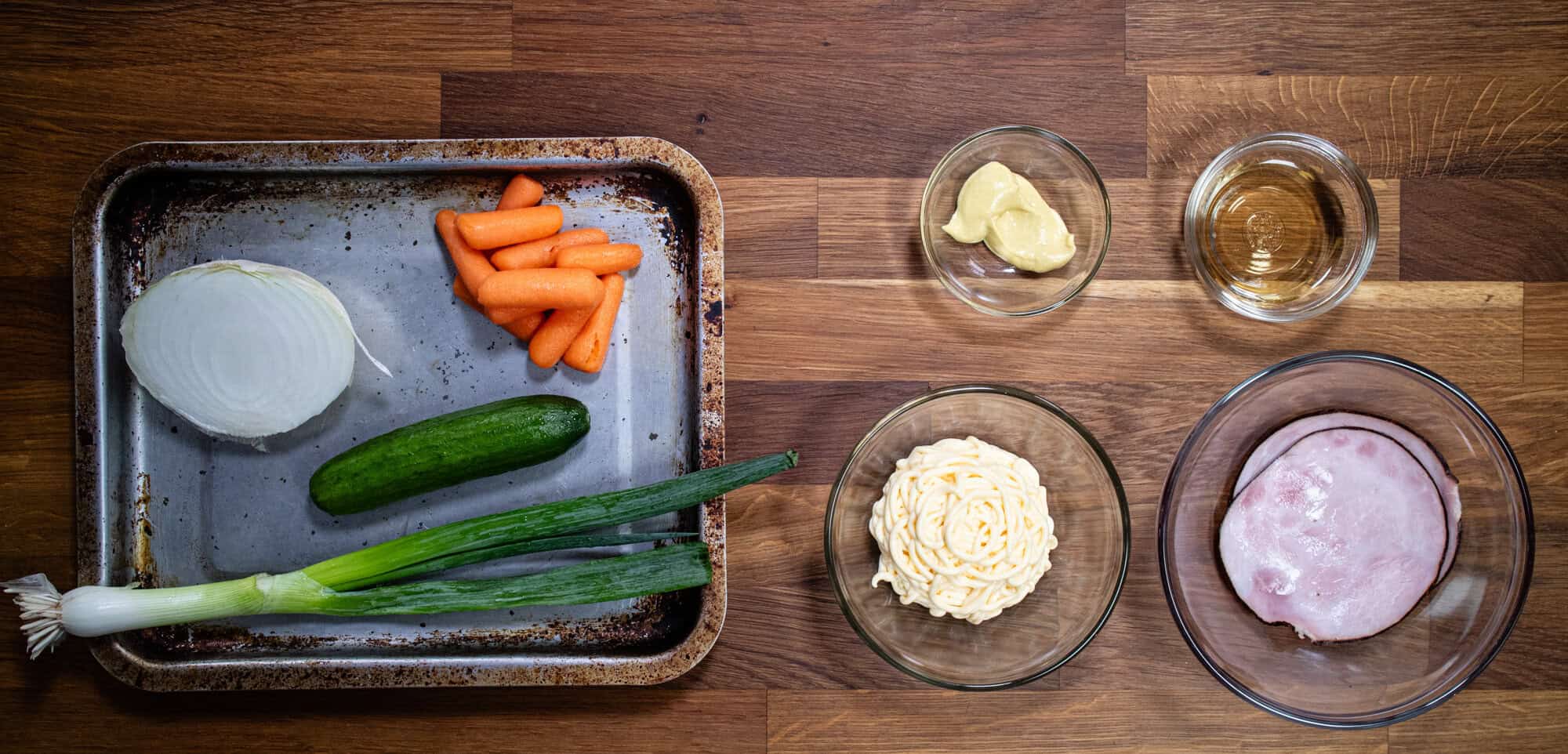 Japanese Potato Salad Ingredients