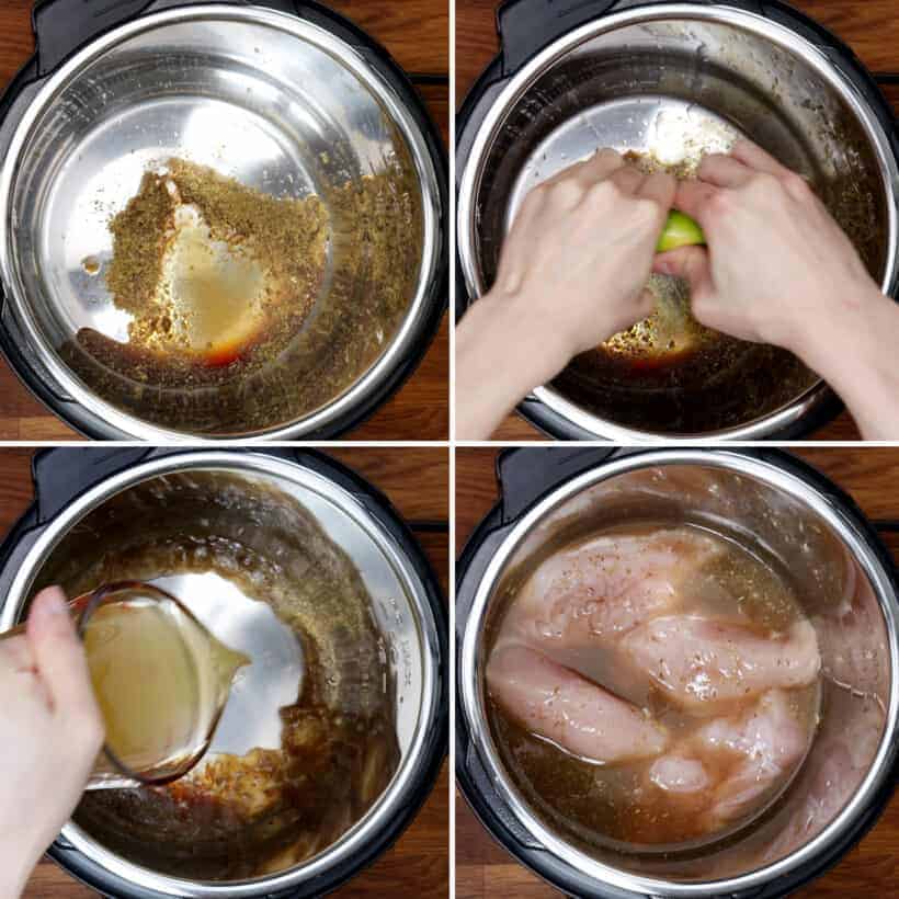 marinate chicken breasts in Instant Pot  #AmyJacky