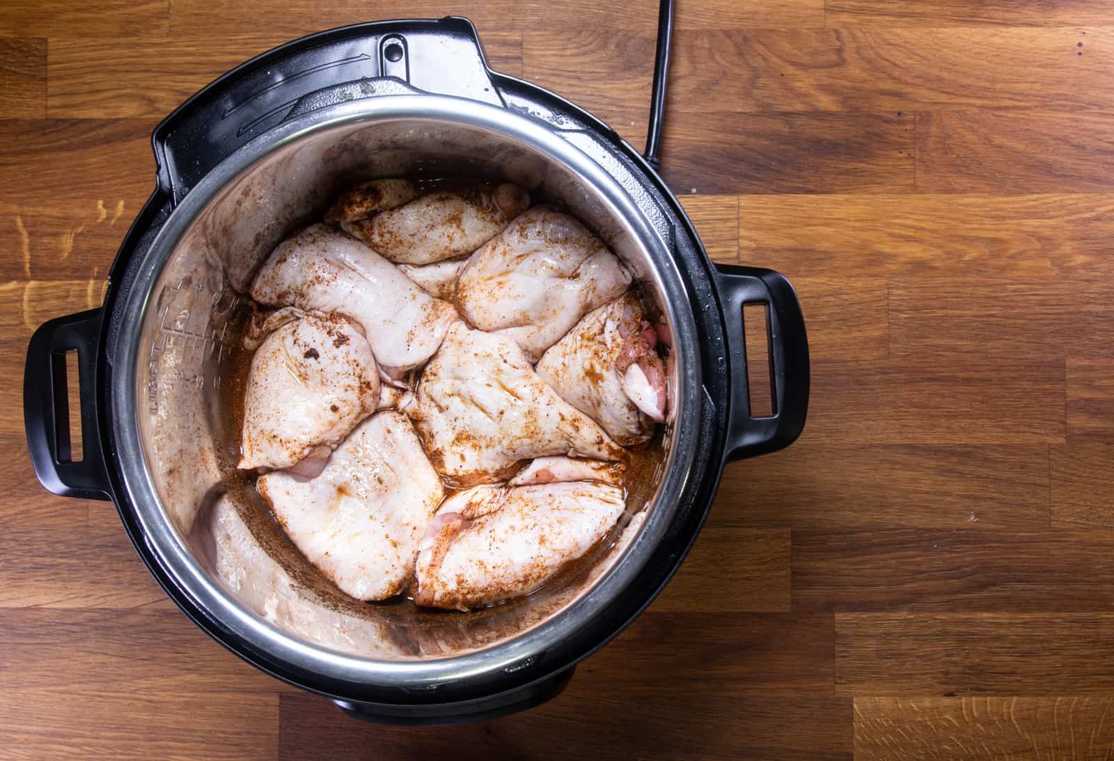 marinate chicken in Instant Pot