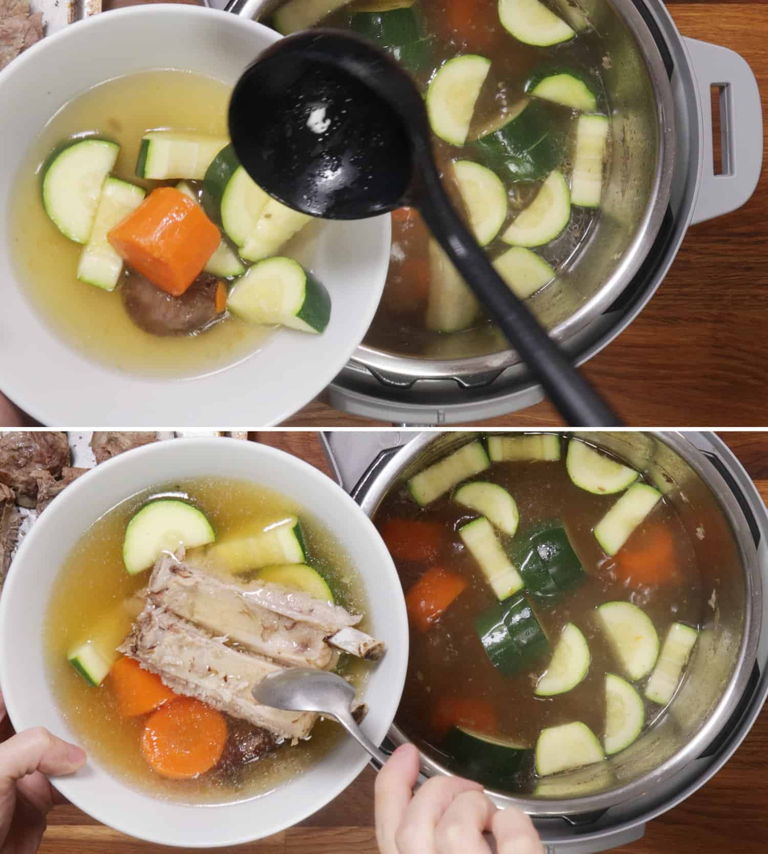 pork leek soup instant pot