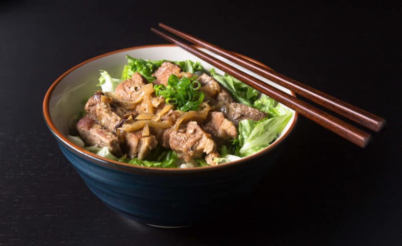 Ginger Pork Shogayaki