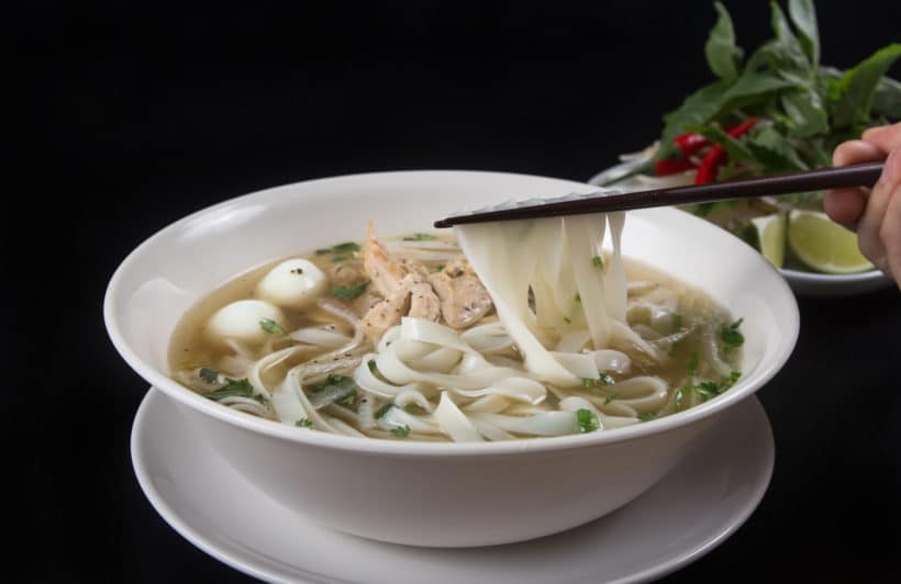 Make this Easy Homemade Instant Pot Pho Ga Recipe (Pressure Cooker Pho Ga): comforting, fragrant Vietnamese Chicken Noodle Soup that warms the heart and nourishes the soul.