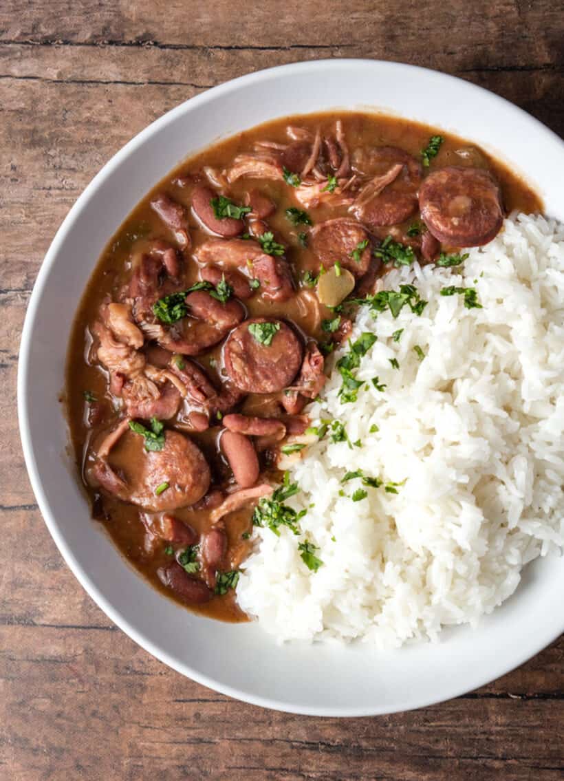 red beans and rice instant pot