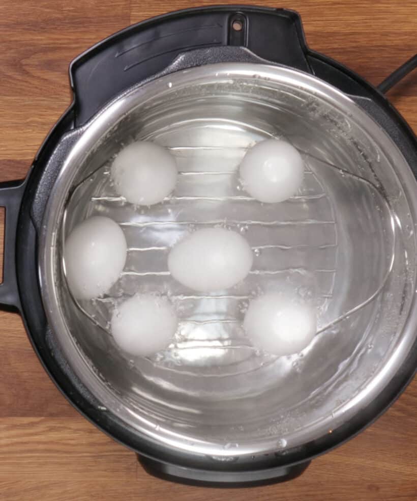 sauna eggs in Instant Pot