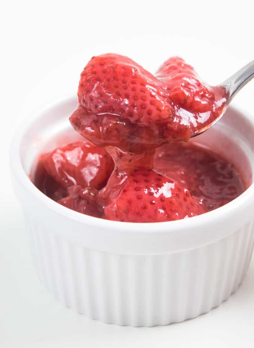 strawberry compote