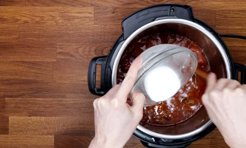 thicken tomato beef sauce  #AmyJacky #InstantPot #PressureCooker #tomato