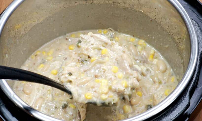 white chicken chili in Instant Pot    #AmyJacky #InstantPot #PressureCooker #recipe #chicken