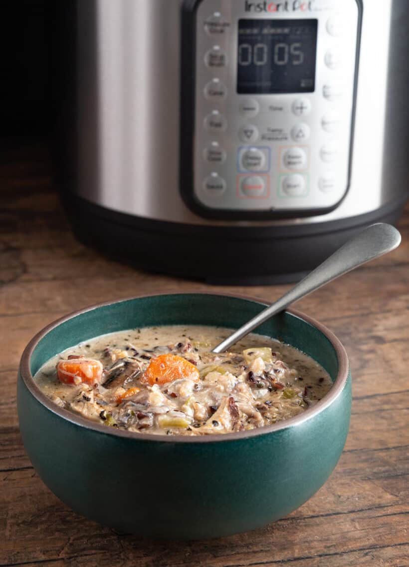 wild rice soup instant pot